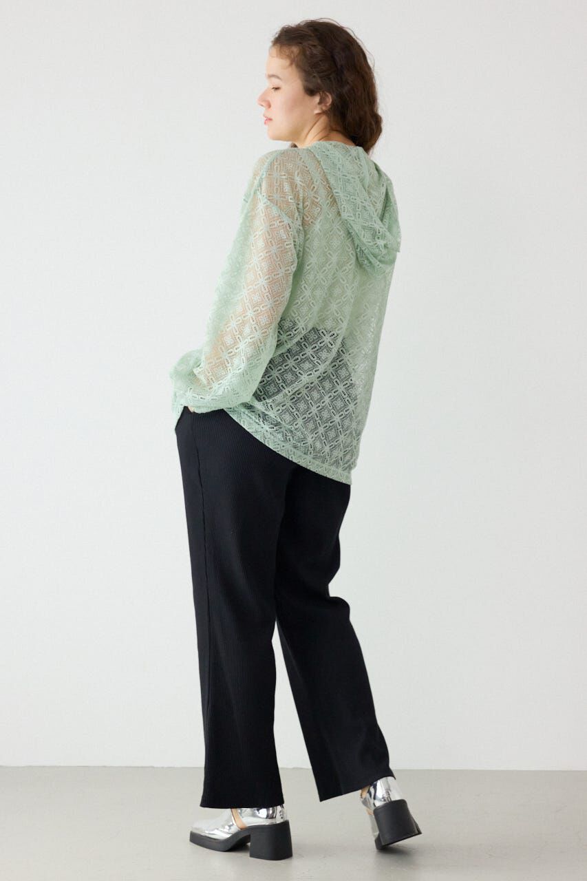 RODEO CROWNS「メッシュフーディカーディガン」|カーディガン|