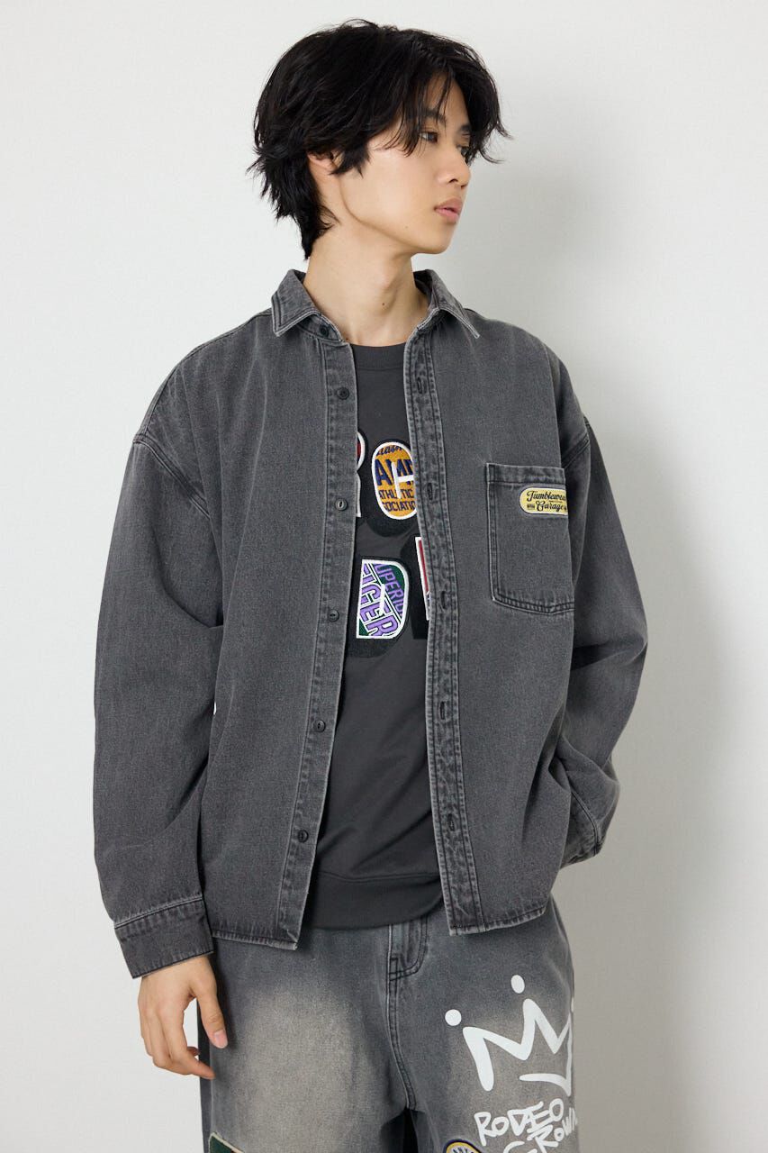 RODEO CROWNS「バラエティーデニムシャツ」|シャツ・ブラウス|
