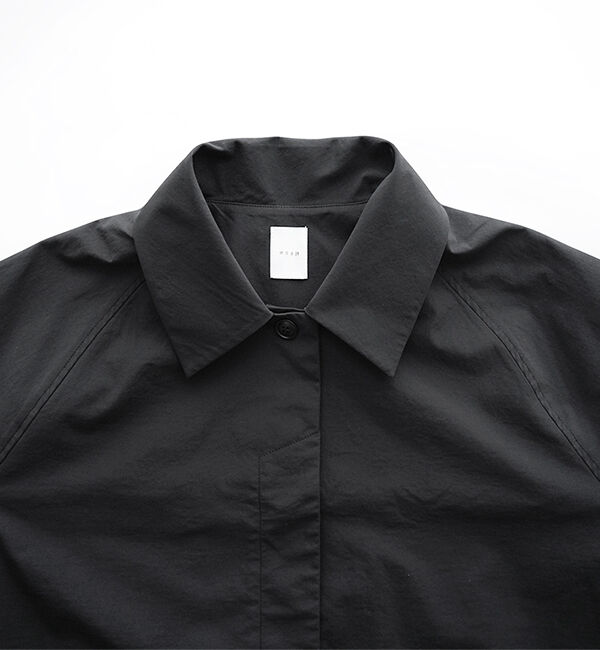 休日と詩「休日のドライブコート」|ステンカラーコート|