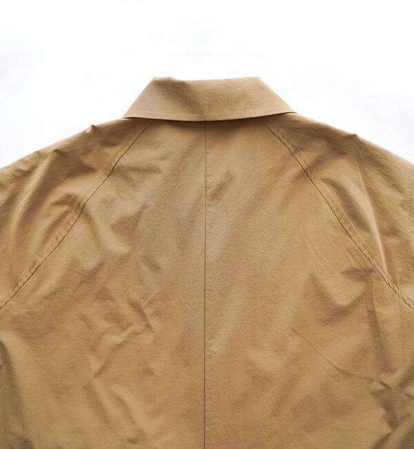 休日と詩「休日のドライブコート」|ステンカラーコート|