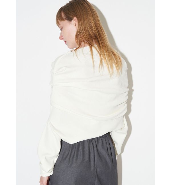 ELENDEEK「ASYMMETRY DRAPE KT」|ニット・セーター|