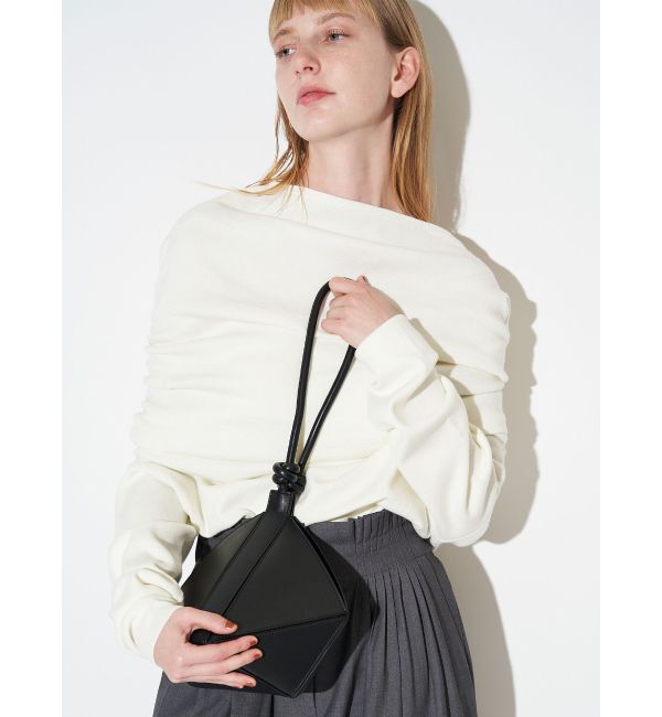 ELENDEEK「ASYMMETRY DRAPE KT」|ニット・セーター|