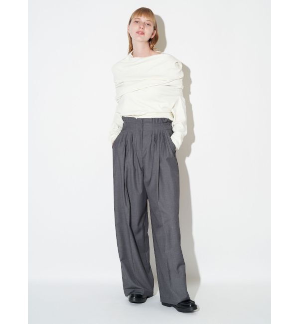 ELENDEEK「ASYMMETRY DRAPE KT」|ニット・セーター|