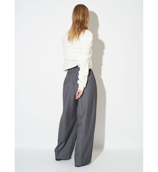 ELENDEEK「ASYMMETRY DRAPE KT」|ニット・セーター|