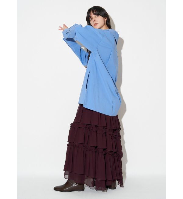 ELENDEEK「CHIFFON TIERED SK」|スカート|