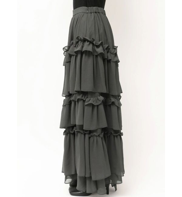 ELENDEEK「CHIFFON TIERED SK」|スカート|