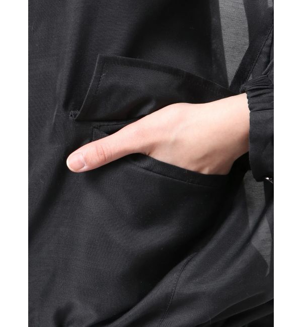 ELENDEEK「BACK TUCK SHEER BZ」|ブルゾン・スタジャン|