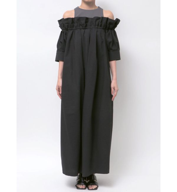 ELENDEEK「COCOON OFF-SHOULDER OP」|ワンピース|