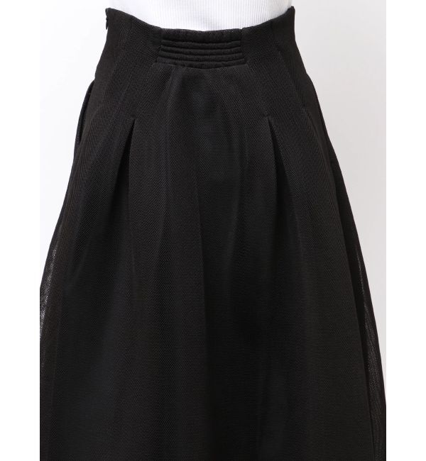 ELENDEEK「MESH BONDING FLARED SK」|スカート|