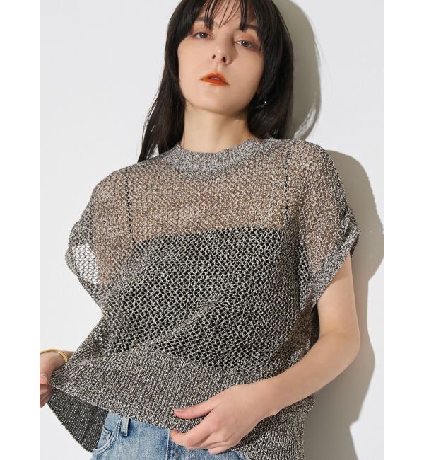ELENDEEK「MELANGE MESH KT」|ニット・セーター|