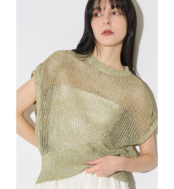 ELENDEEK「MELANGE MESH KT」|ニット・セーター|