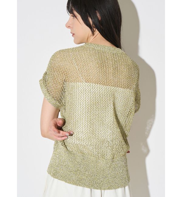 ELENDEEK「MELANGE MESH KT」|ニット・セーター|