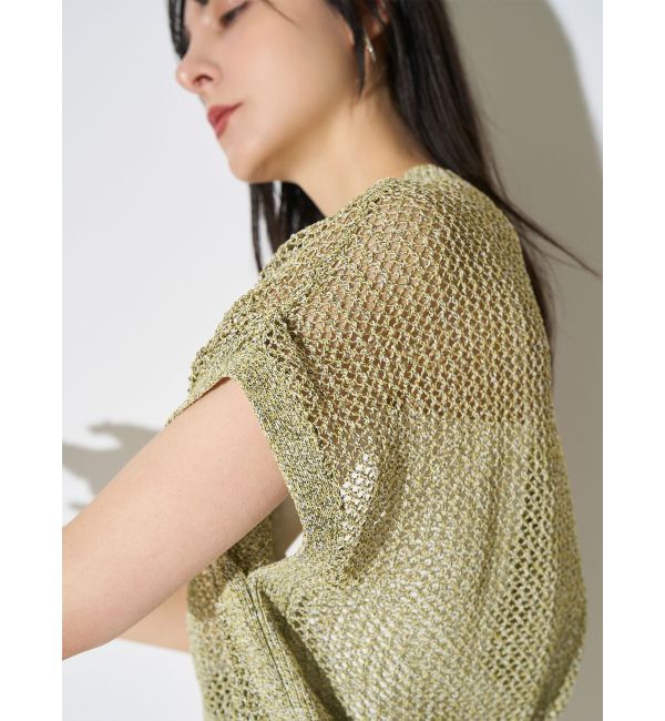 ELENDEEK「MELANGE MESH KT」|ニット・セーター|