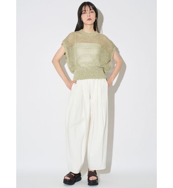 ELENDEEK「MELANGE MESH KT」|ニット・セーター|