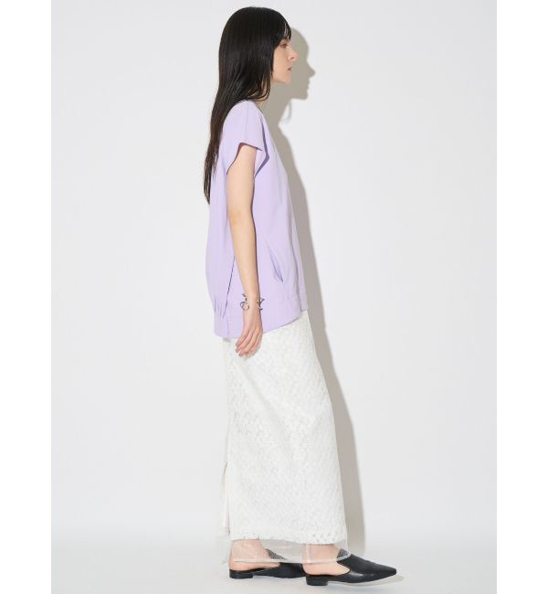 ELENDEEK「TUCK HEM LOOSE CS」|Tシャツ・カットソー|