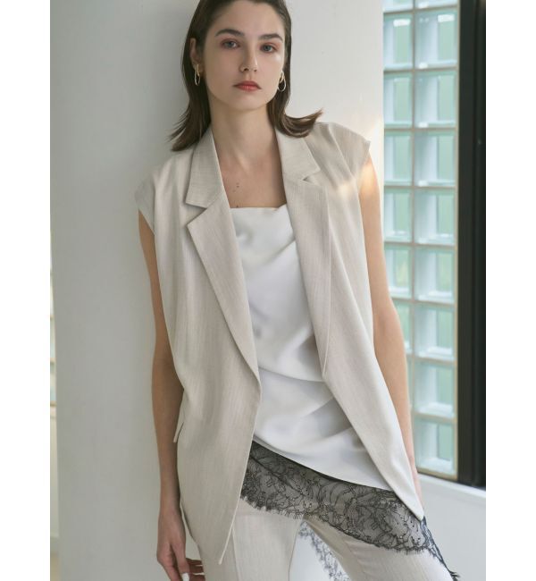 ELENDEEK「BELTED TAILORED GILET」|その他|