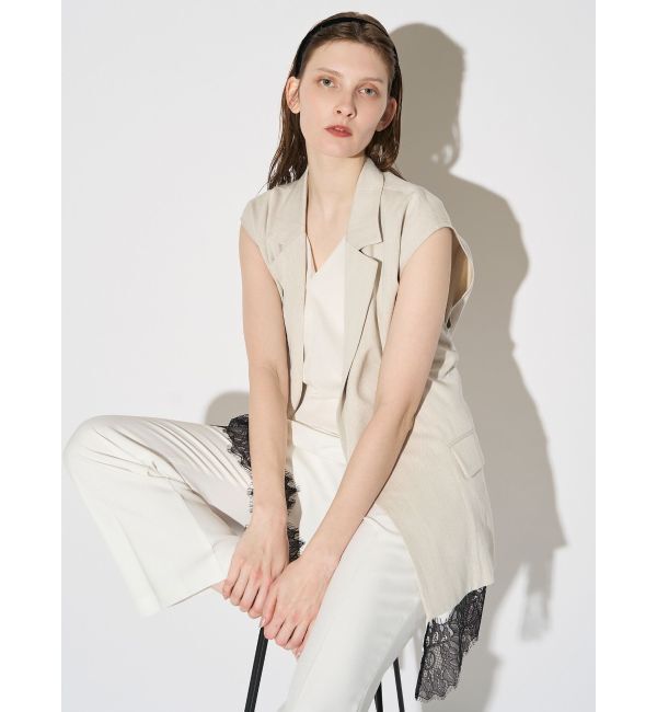 ELENDEEK「BELTED TAILORED GILET」|その他|