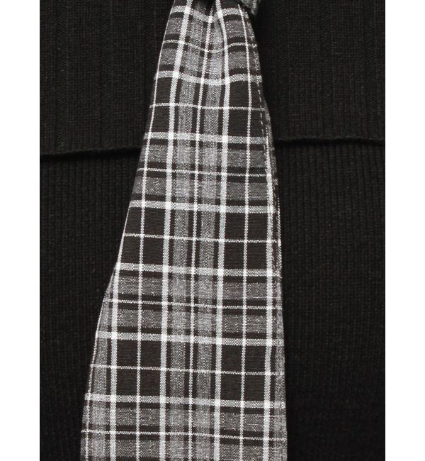 RESEXXY「シャツレイヤードニットトップス」|ニット・セーター|