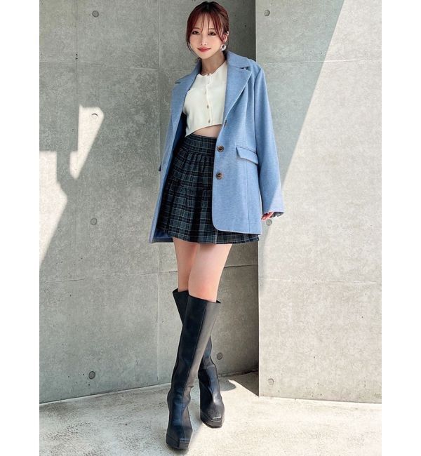 RESEXXY「チェックミニフレアスカート【セットアップ着用可能】」|スカート|