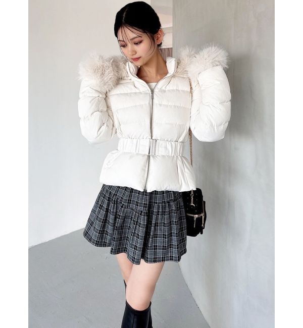 RESEXXY「チェックミニフレアスカート【セットアップ着用可能】」|スカート|