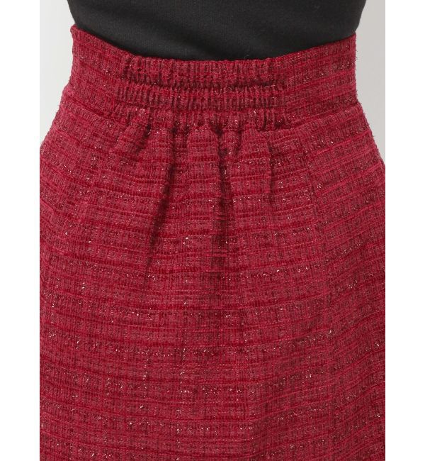 RESEXXY「フリンジツイードミニスカート【セットアップ着用可能】」|スカート|