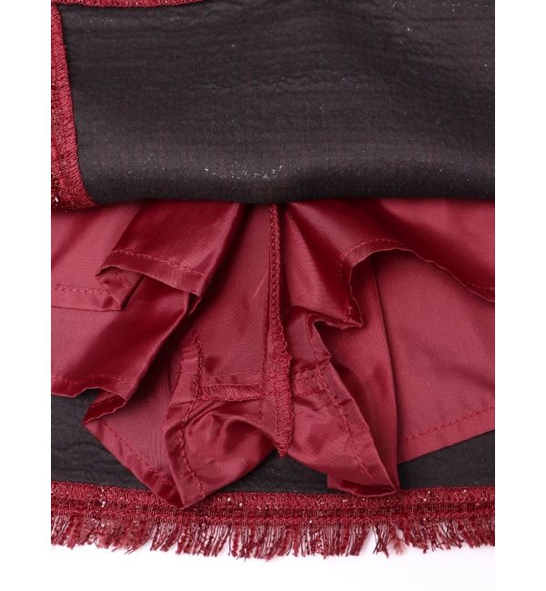 RESEXXY「フリンジツイードミニスカート【セットアップ着用可能】」|スカート|