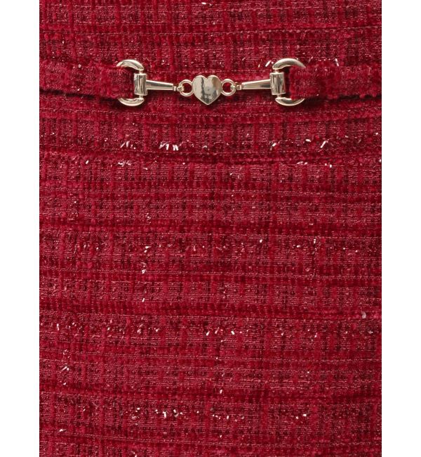 RESEXXY「フリンジツイードミニスカート【セットアップ着用可能】」|スカート|