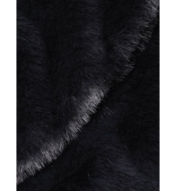 RESEXXY「フラッフィービッグカラーブルゾン」|ブルゾン・スタジャン|