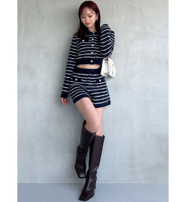 RESEXXY「キルティングファーコンパクトバッグ」|ハンドバッグ|