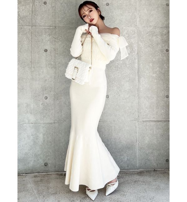 RESEXXY「キルティングファーコンパクトバッグ」|ハンドバッグ|