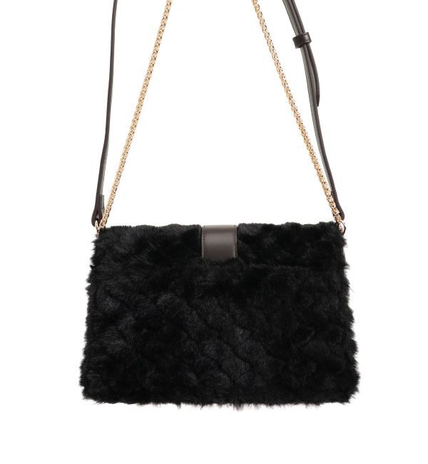 RESEXXY「キルティングファーコンパクトバッグ」|ハンドバッグ|