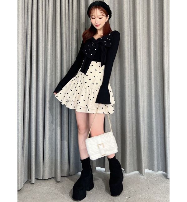 RESEXXY「キルティングファーコンパクトバッグ」|ハンドバッグ|