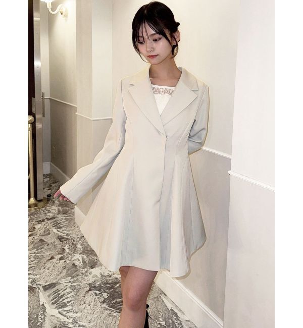 RESEXXY「バックレースアップペプラムジャケット」|その他|