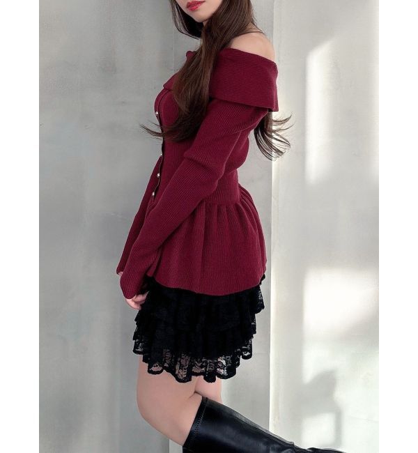 RESEXXY「レースフリルミニスカート」|スカート|