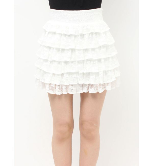RESEXXY「レースフリルミニスカート」|スカート|
