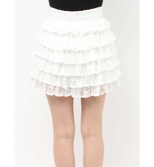 RESEXXY「レースフリルミニスカート」|スカート|