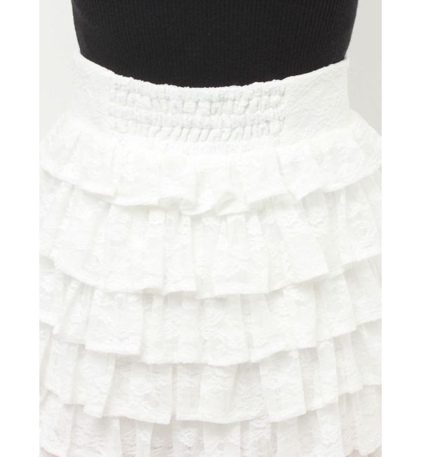 RESEXXY「レースフリルミニスカート」|スカート|