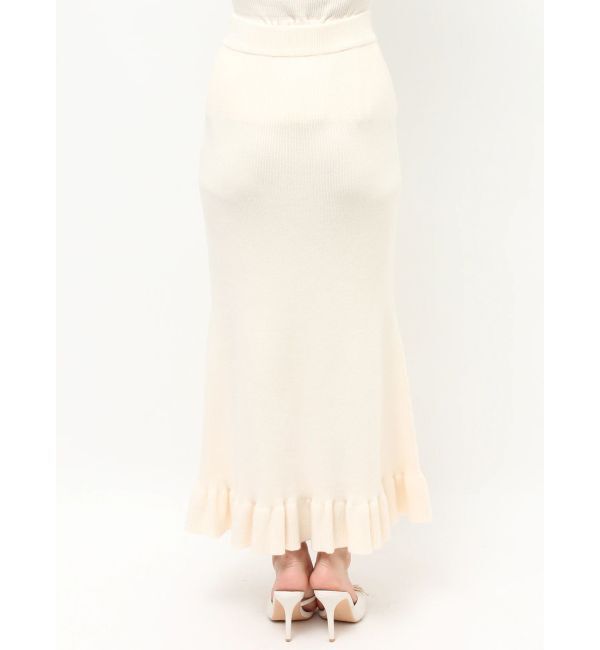 RESEXXY「ヘムフリルマーメイドニットスカート【セットアップ着用可能】」|スカート|