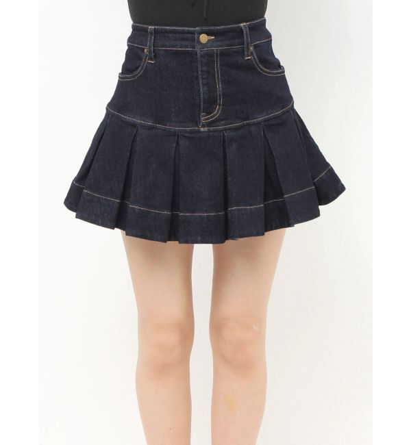 RESEXXY「ボリュームフリルデニムスカート」|スカート|