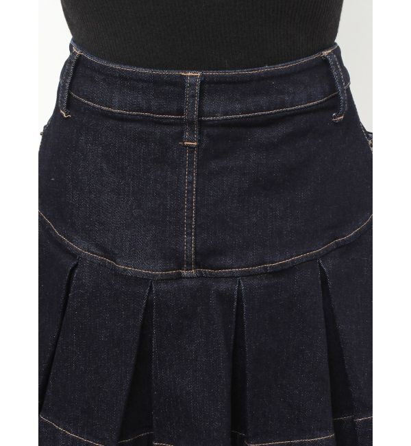 RESEXXY「ボリュームフリルデニムスカート」|スカート|