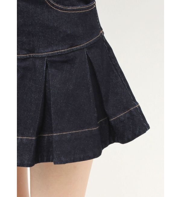 RESEXXY「ボリュームフリルデニムスカート」|スカート|