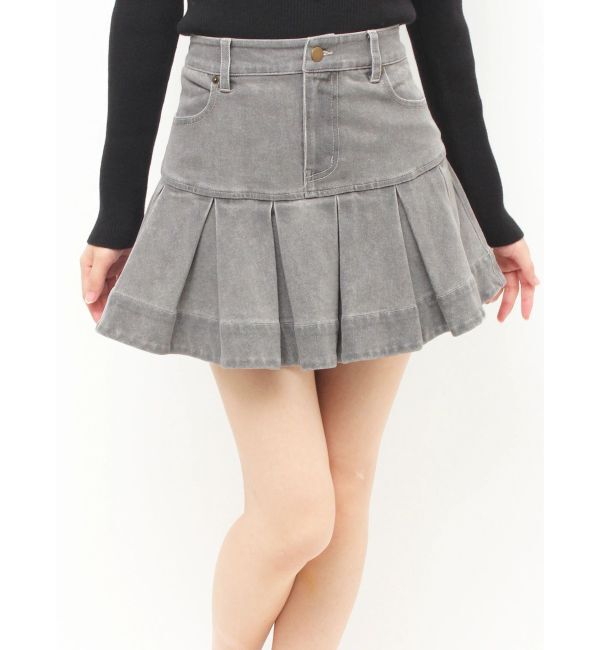 RESEXXY「ボリュームフリルデニムスカート」|スカート|