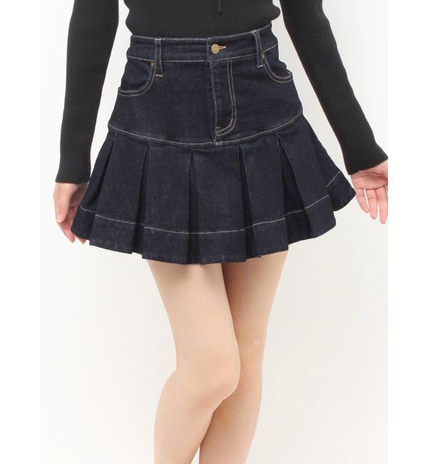 RESEXXY「ボリュームフリルデニムスカート」|スカート|
