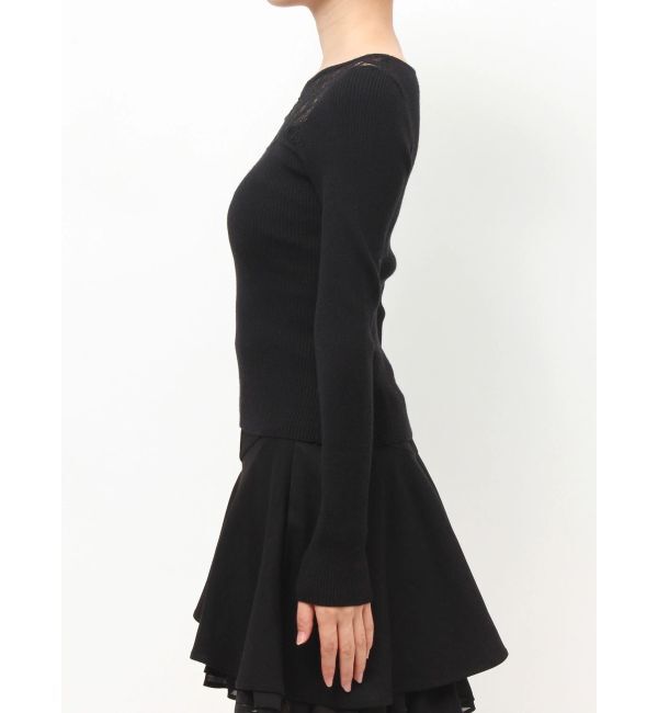 RESEXXY「レースコンビニットプルオーバー」|ニット・セーター|