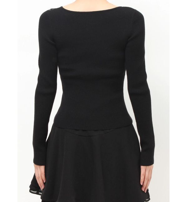 RESEXXY「レースコンビニットプルオーバー」|ニット・セーター|