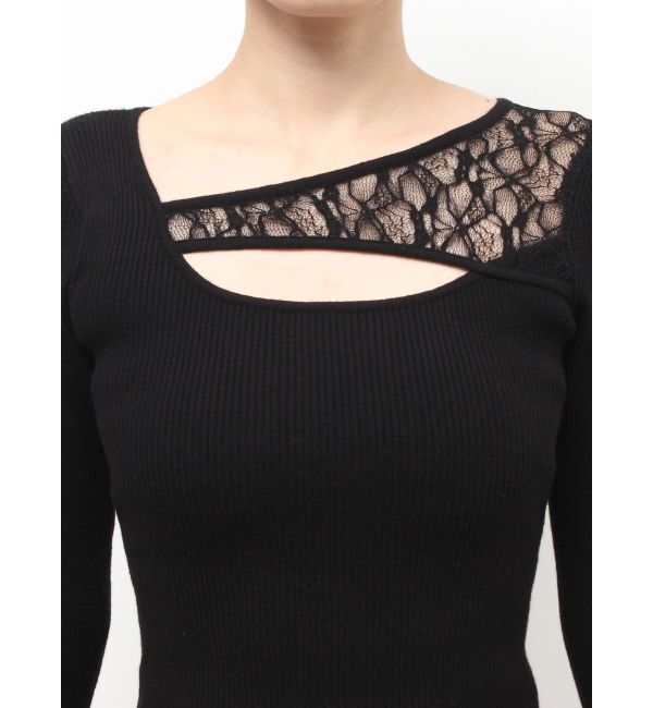 RESEXXY「レースコンビニットプルオーバー」|ニット・セーター|