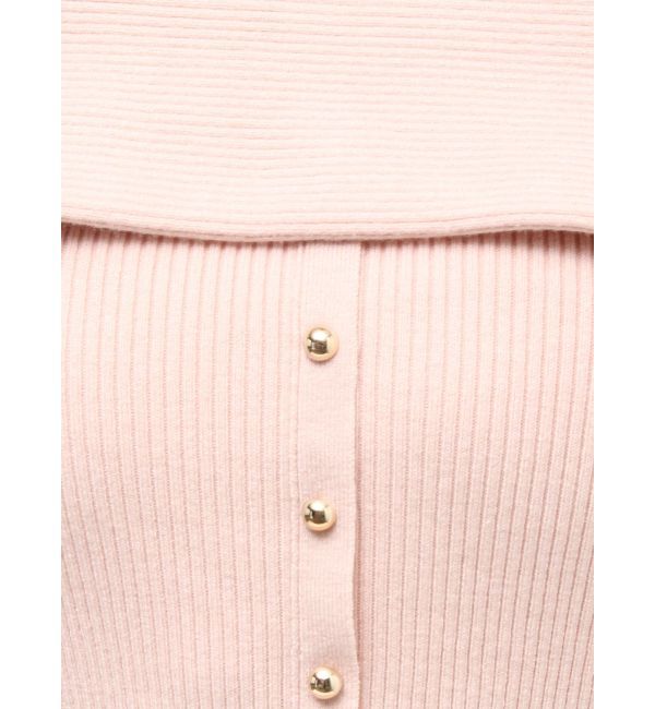 RESEXXY「オフショルペプラムニットトップス【セットアップ着用可能】」|ニット・セーター|