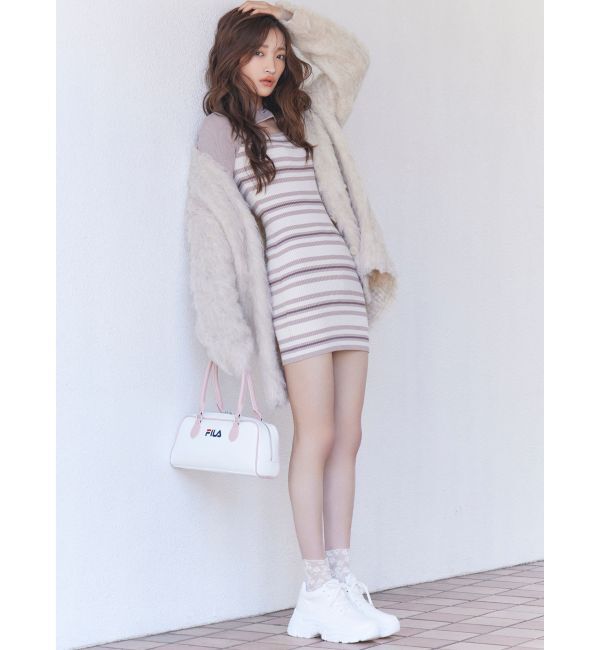 RESEXXY「シャギーミディニットカーディガン」|カーディガン|