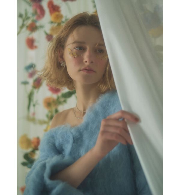 RESEXXY「シャギーミディニットカーディガン」|カーディガン|