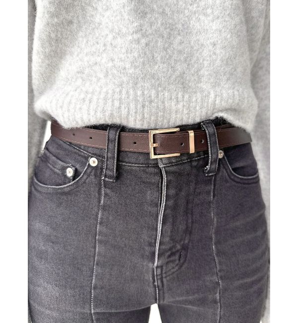 RESEXXY「シンプルスリムベルト」|ベルト|